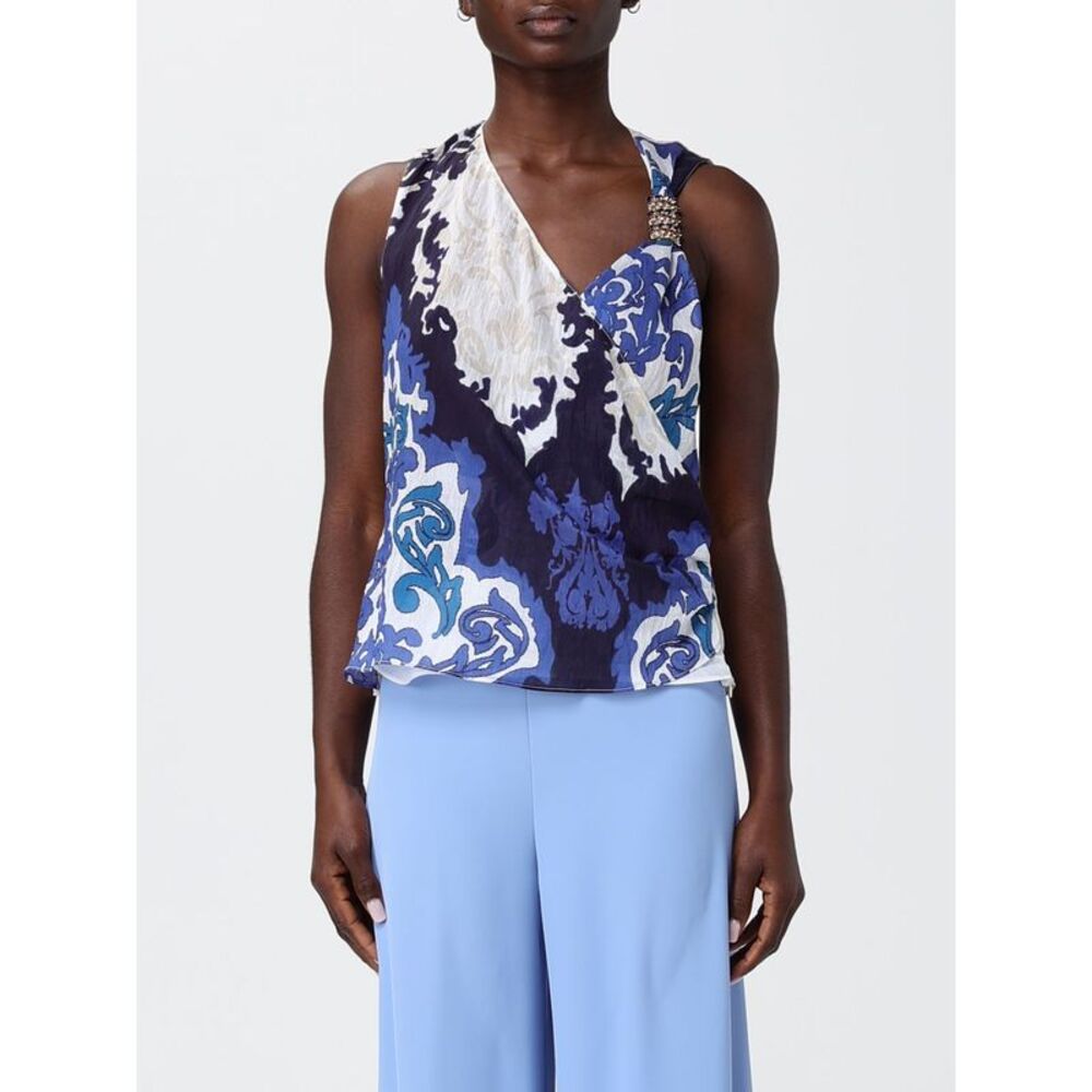 H Couture Women Linen Blend Top H Couture